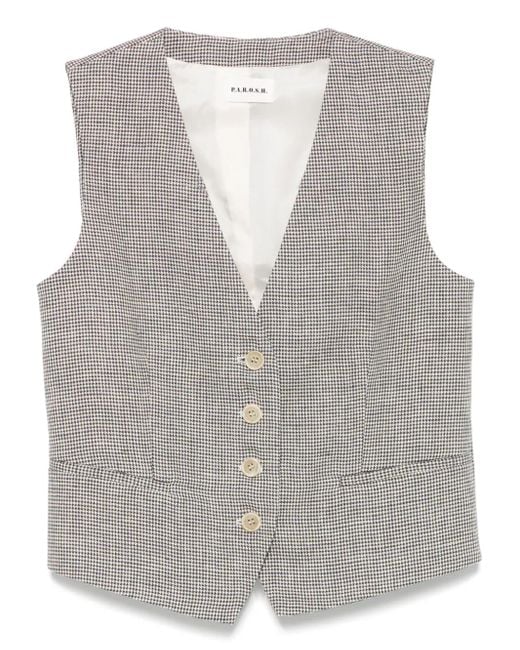 P.A.R.O.S.H. Bambu ベスト Gray