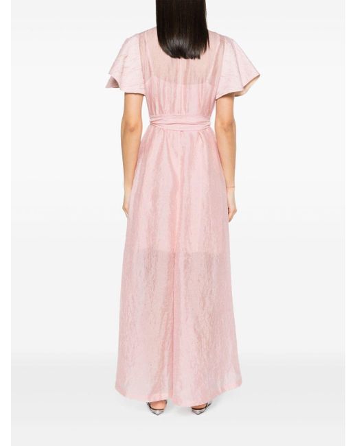 Baruni Maxi-jurk in het Pink