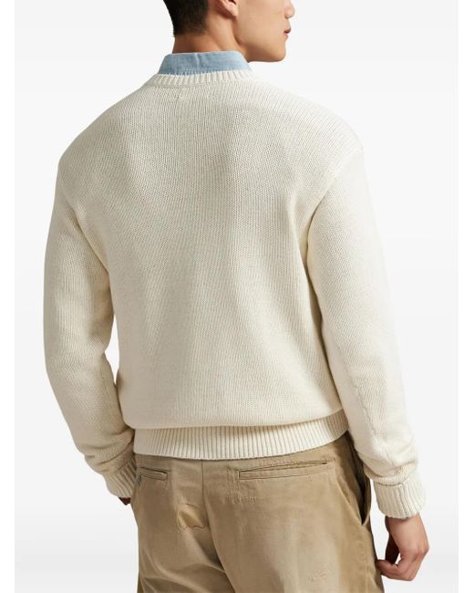 Polo Ralph Lauren White Sweaters for men