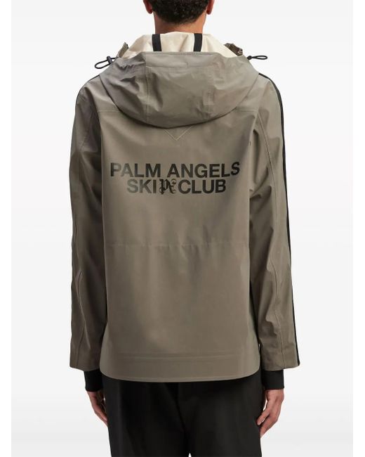 メンズ Palm Angels フーデッド ジャケット Green