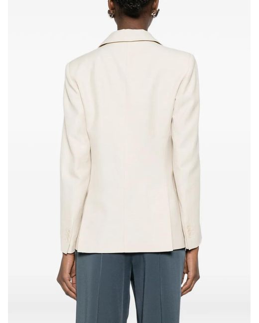 P.A.R.O.S.H. Natural Single-Breasted Blazer