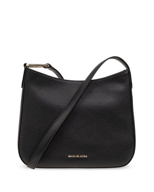 MICHAEL Michael Kors Black Kensington Leather Shoulder Bag