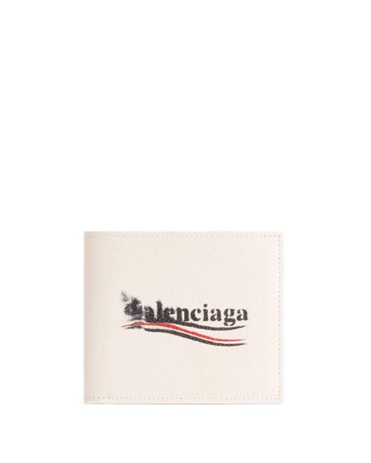 Balenciaga Cash quadratische falt-brieftasche in White für Herren