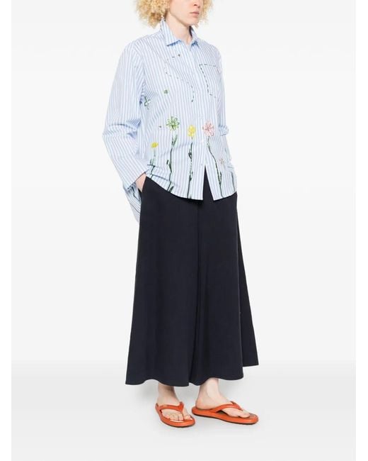 Dusan Blue Elasticated Pants