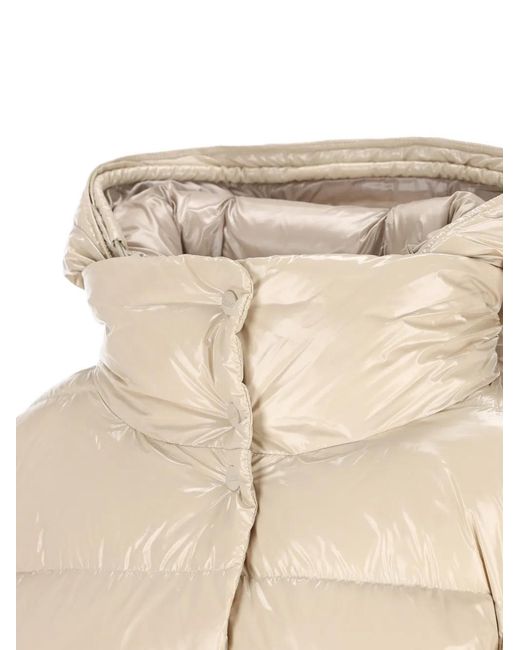 Herno Natural Hooded Padded Coat