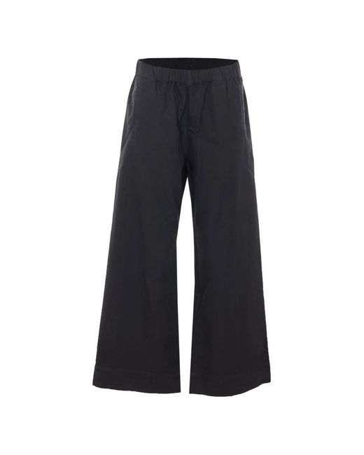 TRUE AVENUE Blue Elasticated-Waistband Trousers