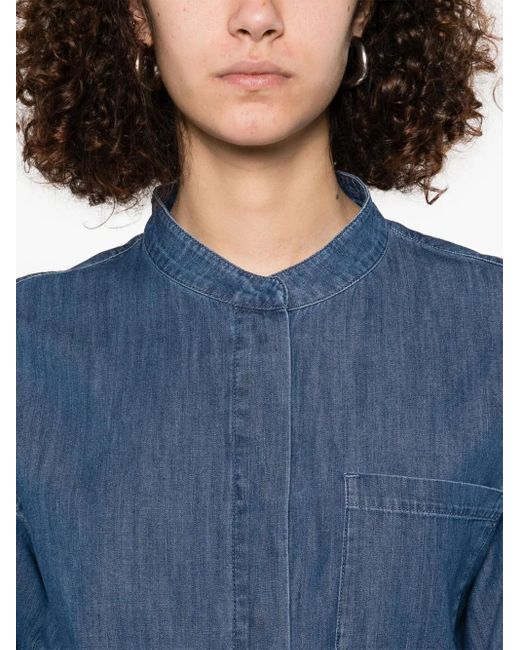 Max Mara Blue Unito Denim Shirt
