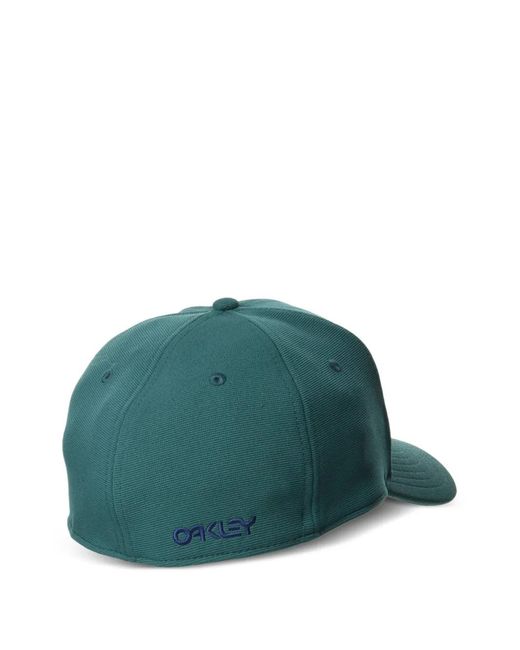 Oakley Green Six-Panel Embossed Cap for men