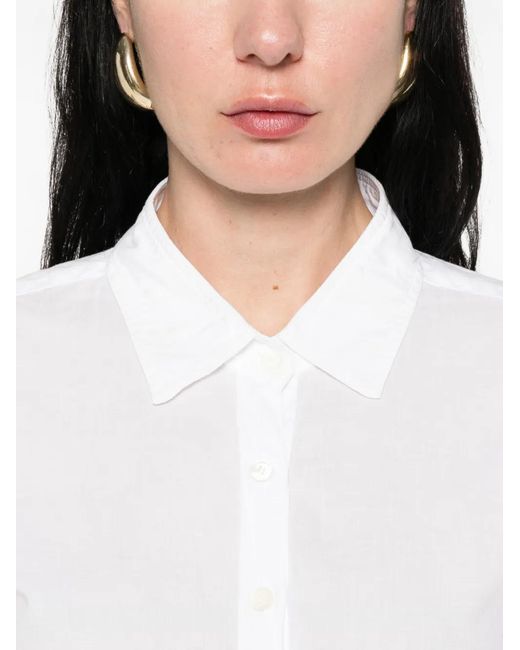 Xirena White Bowie Long-Sleeve Shirt