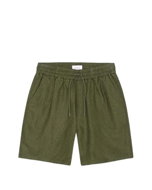 Les Deux Green Drawstring Shorts for men