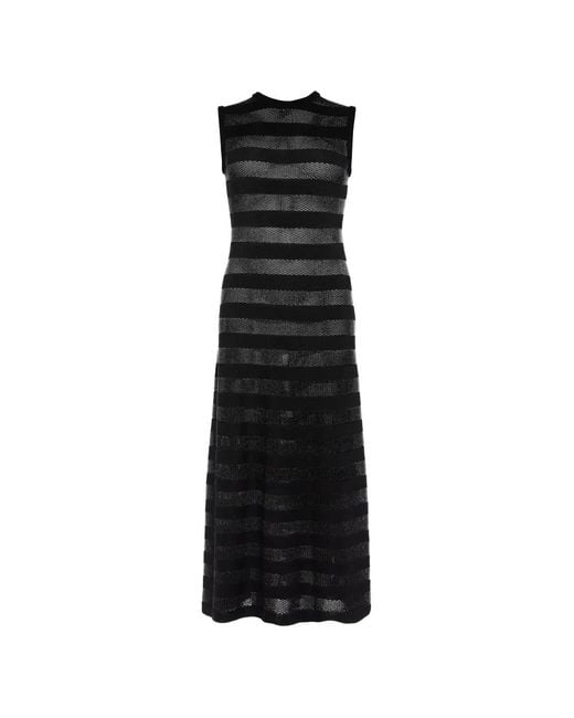 Eres Black Régulière Open-Back Maxi Dress