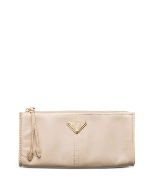 Prada Natural Leather Wallet