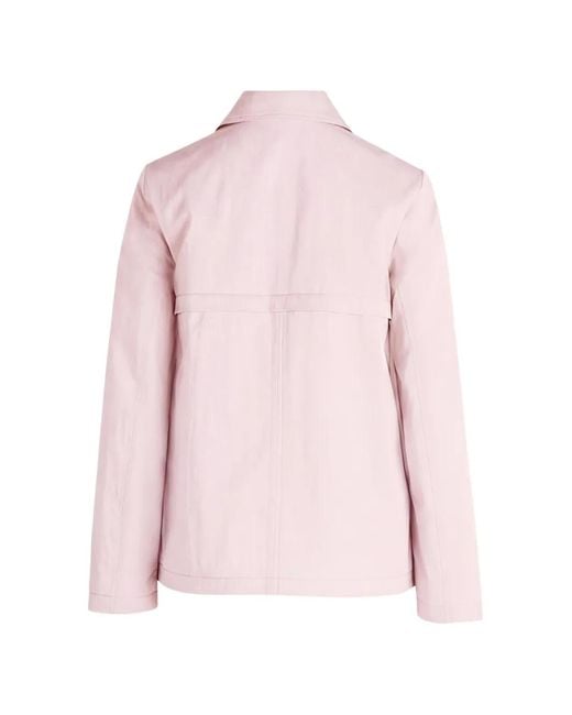 Betty Barclay Pink Button-Up Collared Jacket