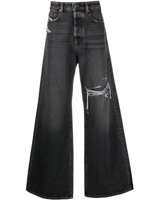 DIESEL Blue D-Rise 007F6 Straight-Leg Jeans for men
