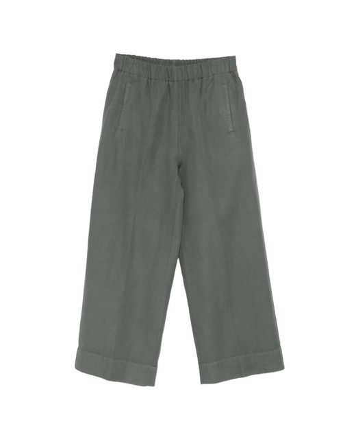 ROSSO35 Elastische Broek in het Gray
