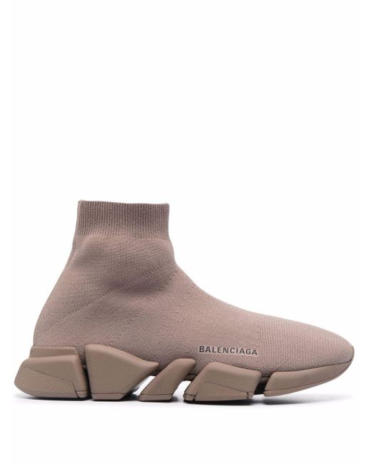Zapatillas Speed 2.0 estilo pull-on Balenciaga de Caucho de color Gris para  hombre | Lyst