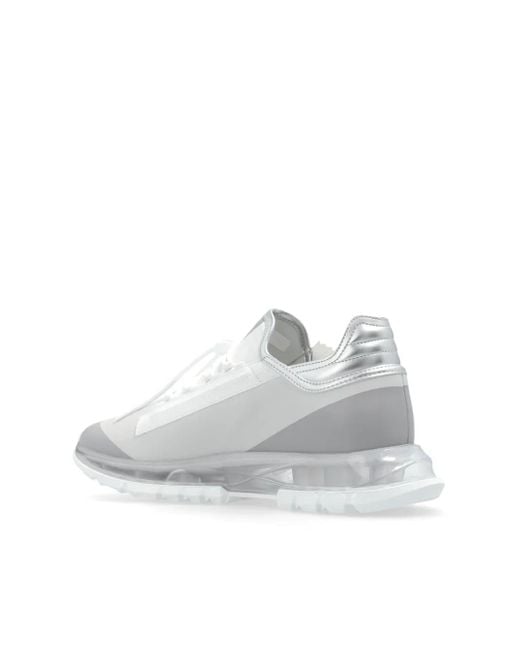 Givenchy White Zip Air Sneakers