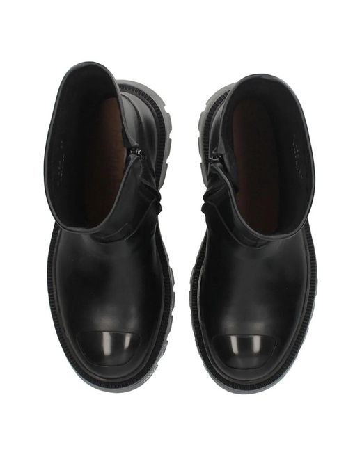 Premiata Black Camden 464 Buckle Boots