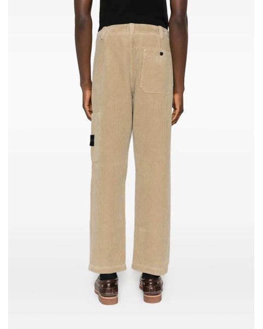 Stone Island Natural Trousers for men