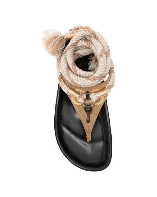Isabel Marant White Sandales Onya