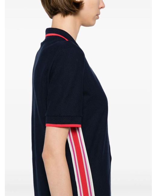 Lacoste Blue French Made Slim Fit Polo Dress