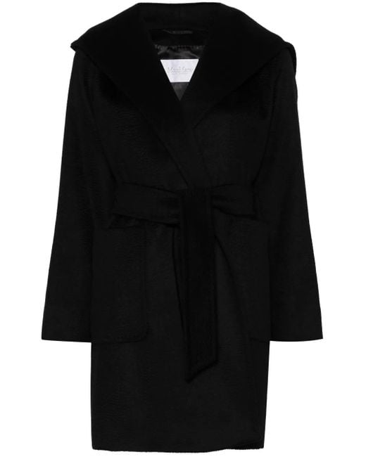 Max Mara Black Camel Coat 'rialto'