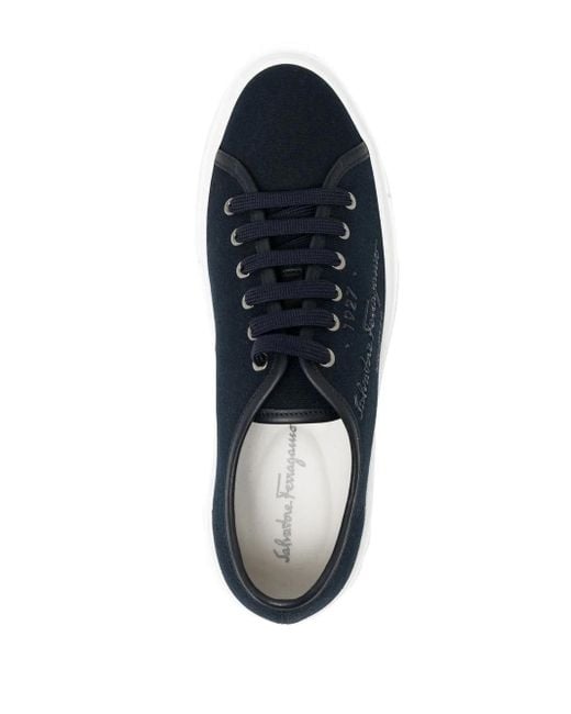 Ferragamo Blue Sneakers for men