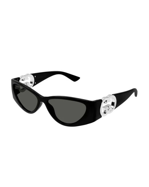 Gucci Black Interlocking G Sunglasses