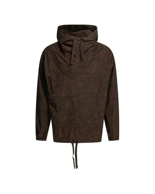 Cortavientos Con Capucha Beams Plus de hombre de color Brown