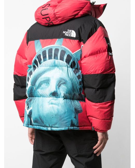 Supreme Synthetic X The North Face Baltoro Jacket in Red for Men - Lyst