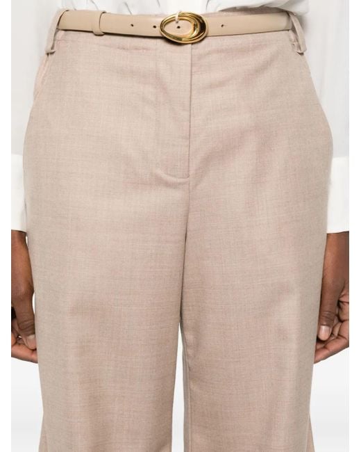 Hemisphere Natural Button Trousers