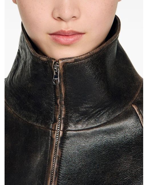 Bomber di Sandro in Black