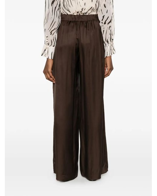Pantaloni Con Vita Elasticizzata di Pennyblack in Brown