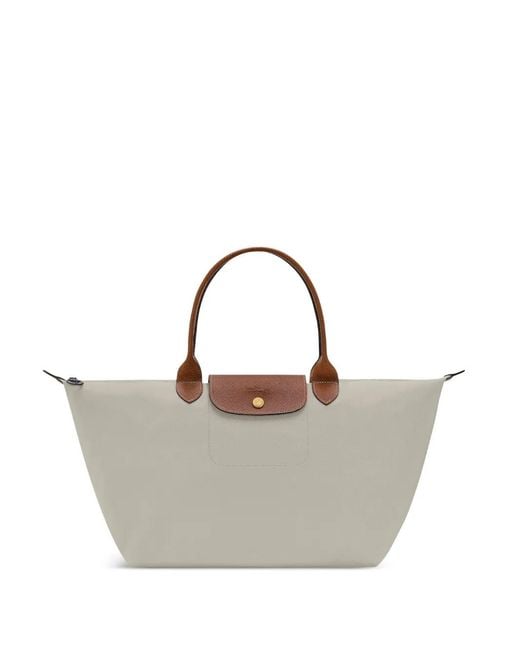 Longchamp Gray Sac À Main Le Pliage Original