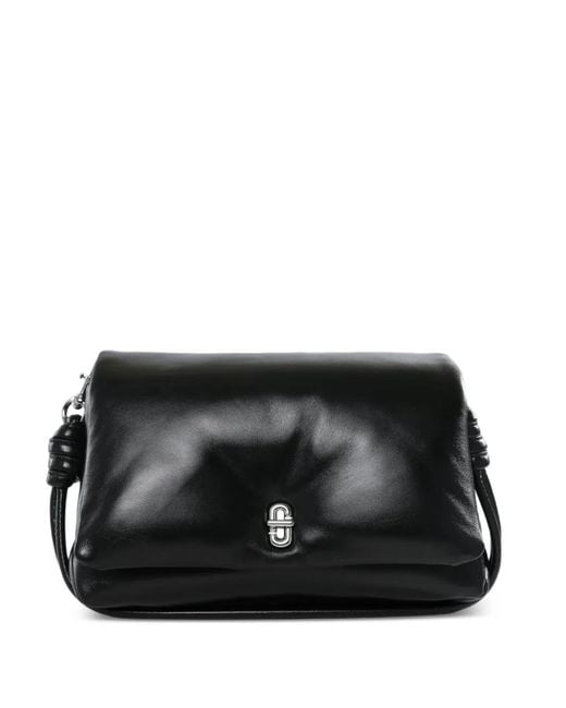 Marc Jacobs Black The Dual Puffy Shoulder Bag