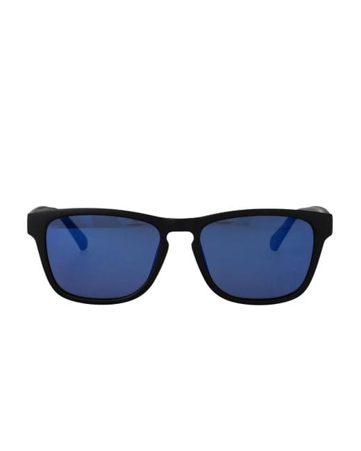 Calvin Klein Blue Square-Frame Sunglasses for men
