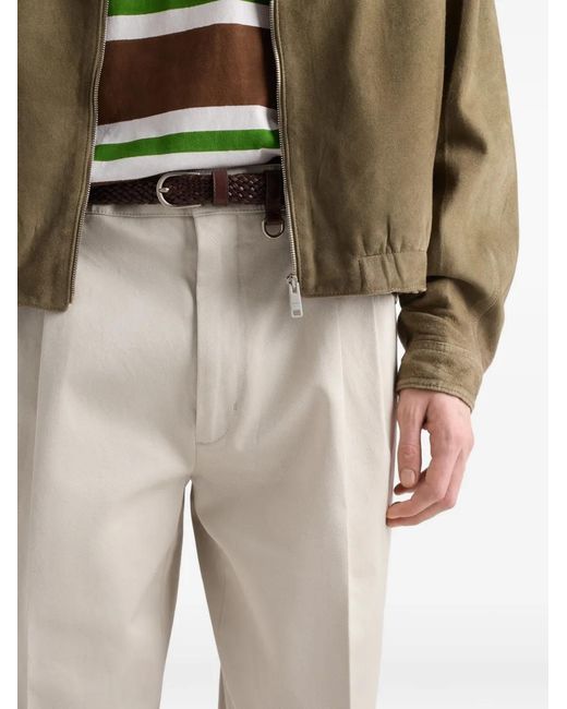 Prada White Pantalone for men