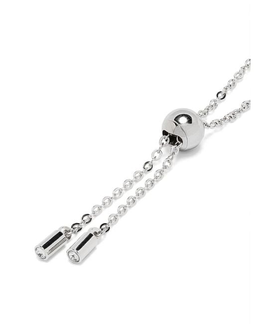 Swarovski White Matrix Crystal Pearl Bracelet