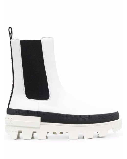 Moncler Boots White