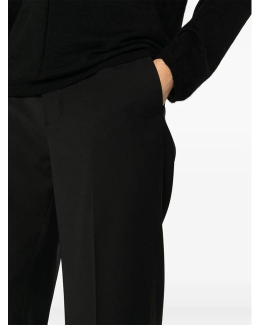 Rick Owens Black Dietrich Straight-Leg Trousers