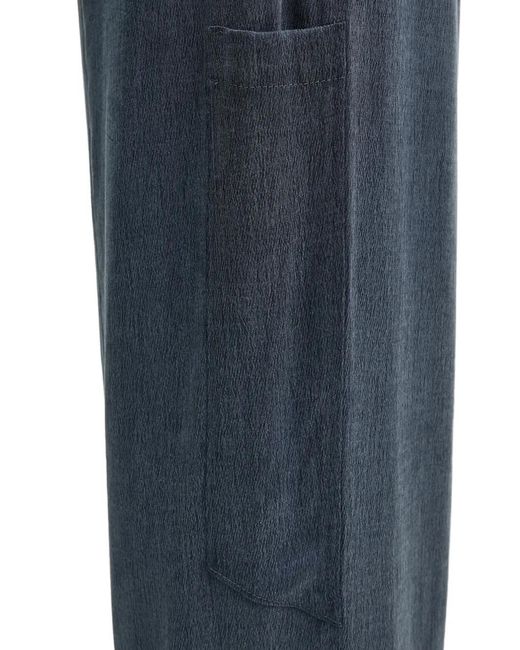 MMC Studio Blue Nabil Drawstring Pocket Trousers