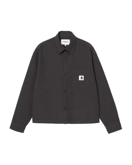 Carhartt Black Toland Striped Shirt