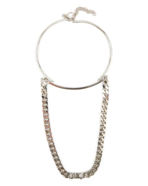 MM6 by Maison Martin Margiela チェーン ネックレス White
