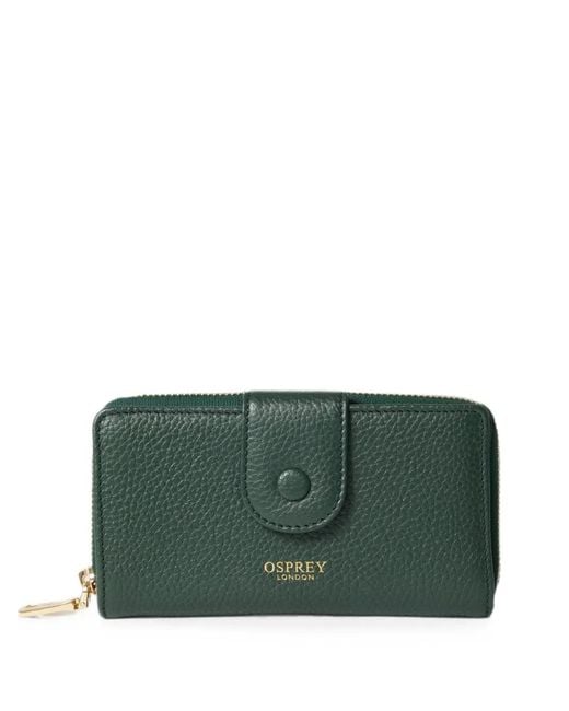 Osprey Green Medium Core Zip-Up Wallet