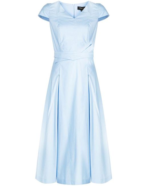 Paule Ka A-Linien-Kleid mit Falten in Blau | Lyst AT