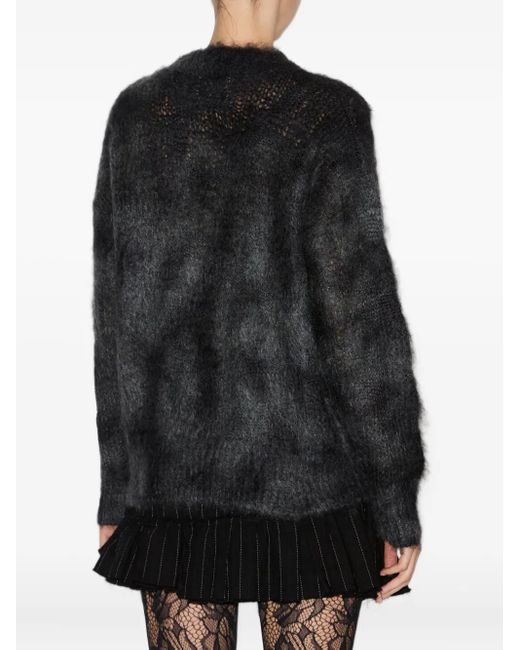 Isabel Marant Black Myriam Wool Sweater