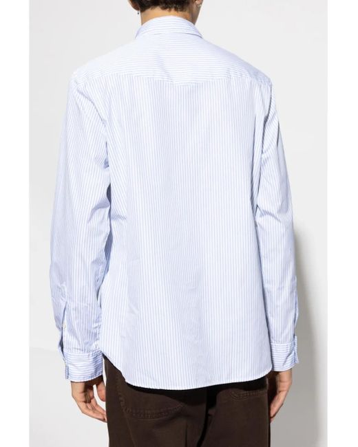 Officine Generale White Giacomo Shirt for men