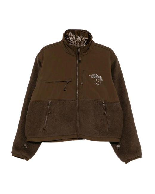 CECILIE BAHNSEN Brown X The North Face Lea 1995 Denali Fleece Jacket