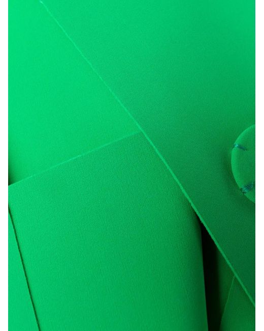 Abrigo First Act Con Botones Herno de color Green
