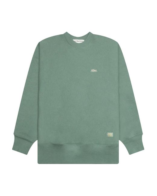 Advisory Board Crystals Sweater Met Ronde Hals En Logo in het Green voor heren